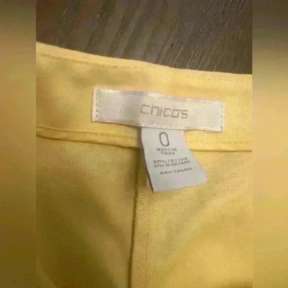 Chicos Basic Slit Ankle Pants - Picture 3 of 3